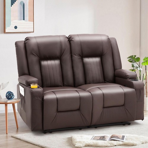 Loveseat with cup holders - with, &