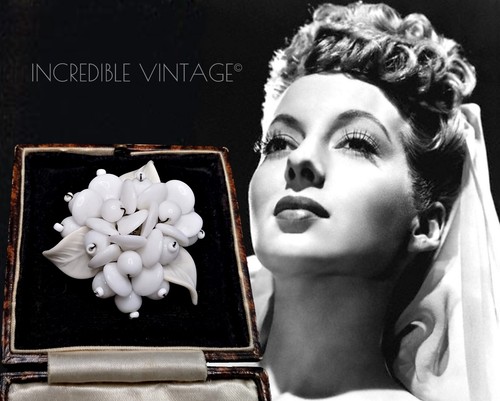 Vintage miriam haskell milk - vintage,