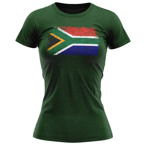 South africa grunge flag - south,