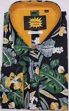 Big Size Floral Pattern Shirts