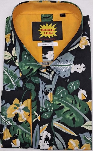 Big size floral pattern - size, shirts