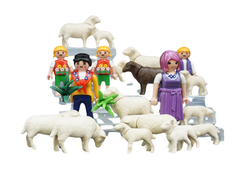 Playmobil sheep herd farm - playmobil,