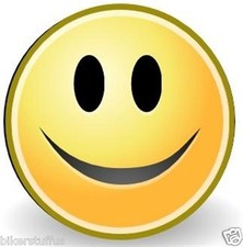 SMILEY FACE STICKER LAPTOP