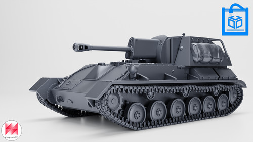 76m self propelled - su-76m, gun