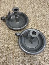 Pair of Vintage Pewter