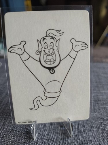 Disney sketch card genie - card, from