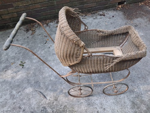 Art deco antique wicker - art, &