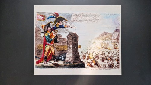 Napoleon prints cartoons - prints, 18th