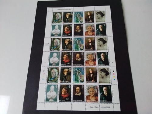 Portrait gallery stamps - gb.portrait,