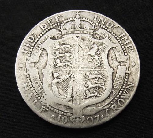 1907 half crown - 1907, edward