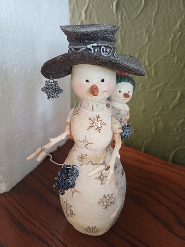 Birch hearts snowmen enjoying - birch,