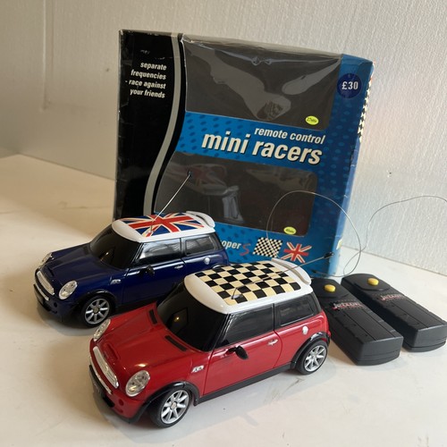 Remote control mini racers - control,