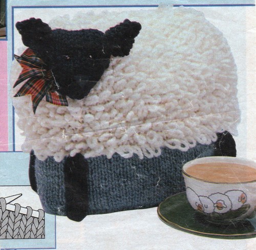 Laminated vintage knitting - vintage,
