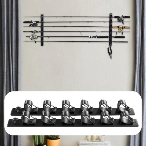 Fishing rod holder wall mount - fishing,