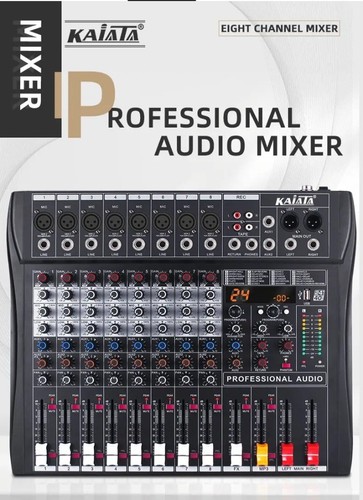 Channel professional audio - 8,