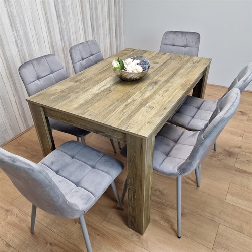 Dining table and chairs - dining,