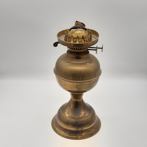 Vintage brass oil lamp duplex - vintage,
