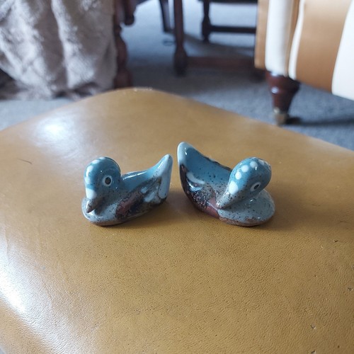Vintage blue speckled - x,