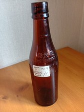 MORRIS' RUTLAND BREWERY Co.Ltd. NEWARK Brown Glass Bottle (Height 27cm)