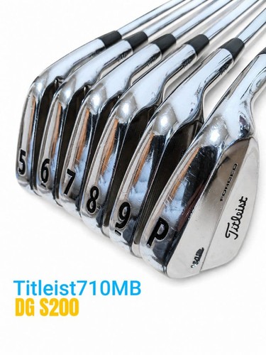 Titleist 710mb iron set - 5-p,