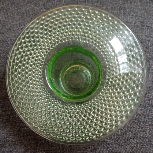 Small jobling green glass - jobling,