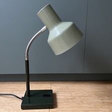Vintage Herbert Terry Anglepoise Model 99 Green Gooseneck Desk Lamp 