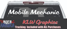 Mobile Mechanic Decal Sticker