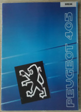 Peugeot 405 Break Brochure