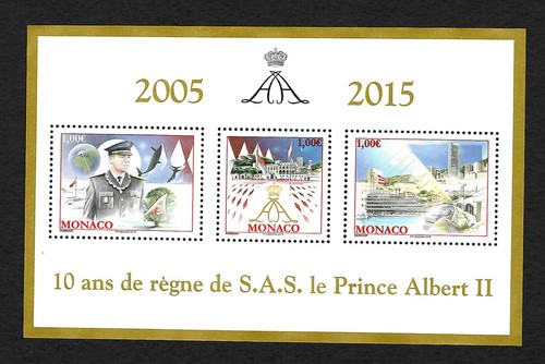Monaco 2015 ans de règne - 10,