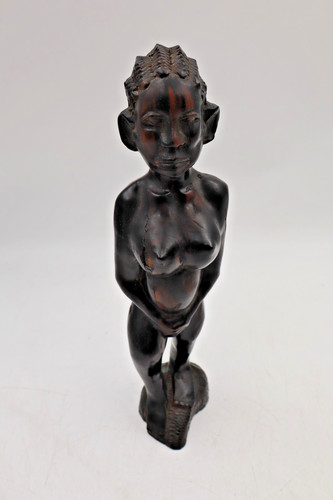 Vintage hand carved african - vintage,