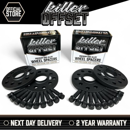 Black wheel spacers 15mm - spacers, 20mm
