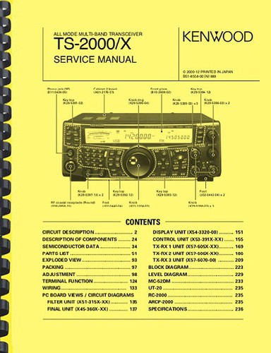 Kenwood 2000 2000x radio - ts-2000x,