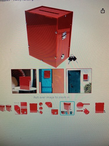 Cabilock locking mailbox box - locking,