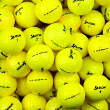 Srixon Z-Star Lake Golf Balls Grade A Grade B Lake Balls Cheap Bulk Lot Yellow