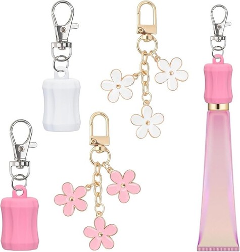 4pcs lip gloss holder - 4pcs, keychain