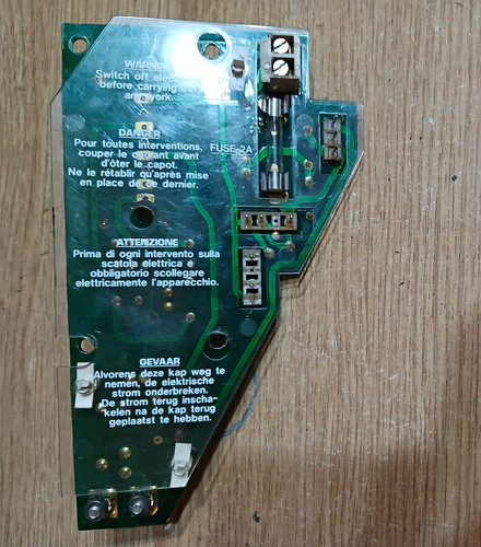 Circuit board for chaffoteaux - board,