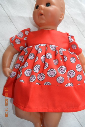 Dolls clothes dress smiley