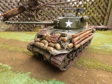 1/35 Built US M4A3E8 Sherman "Easy Eight" Medium Tank