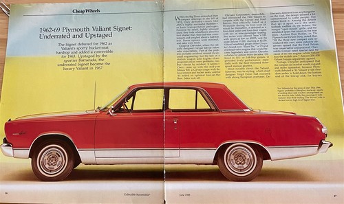 1962 1969 plymouth valiant - 1969,