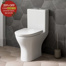 Close Coupled Toilet Modern