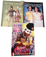 Vintage bundle 2 Worldwide Machine Knitting magazines & News Toy Supplement