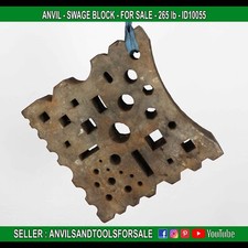ANVIL - SWAGE BLOCK - 265 lb -