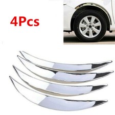 4x Chrome Car Wheel Eyebrow