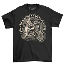 Ride On Freedom American Motorcycles Adults T-Shirt Men's Short Sleeve Tee Top