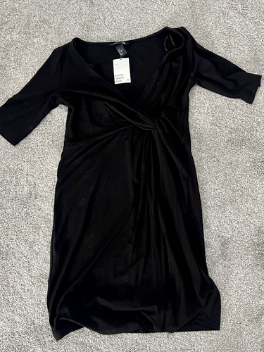 Mama maternity dress black - h&m,