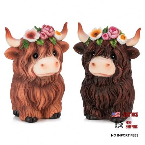 Highland cow decor 2pcs - 2pcs,