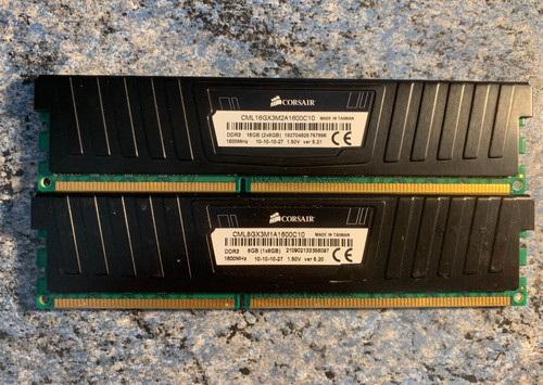 16gb 2x 8gb corsair - 16gb,