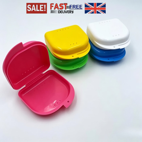 Orthodontic retainer box teeth - retainer,