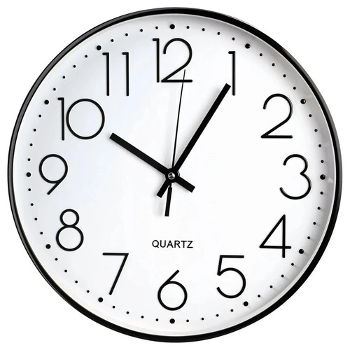Wall clock silent non - clock,