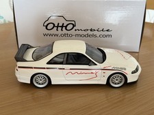 1:18 Ottomobile Nissan Skyline R33 GTR Mines Edition White OT824 Otto Model